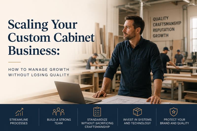 Scaling Your Custom Cabinet Business: How to Manage Growth Without Losing Quality